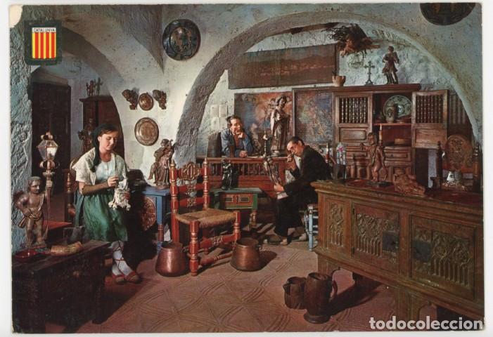 Postales: m012127 Pobla De Claramunt Cal Fuster De Les Figueres Antiquari Rural 1965 Escudo De Oro N&ordm;1892 sc