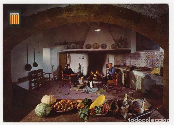 Postales: m012128 Pobla De Claramunt Cal Fuster De Les Figueres 1965 Escudo De Oro N&ordm;1884 sc