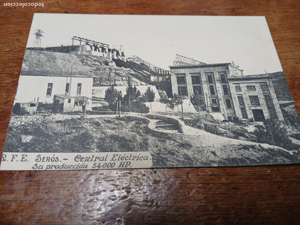 Postales: postal r.f.e. seros, central electrica