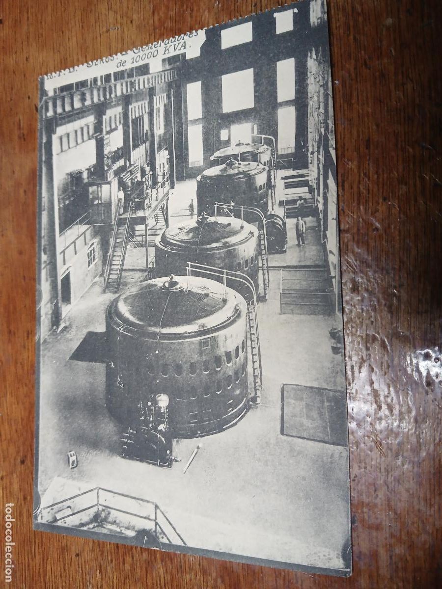 Postales: postal r.f.e. seros, generadores