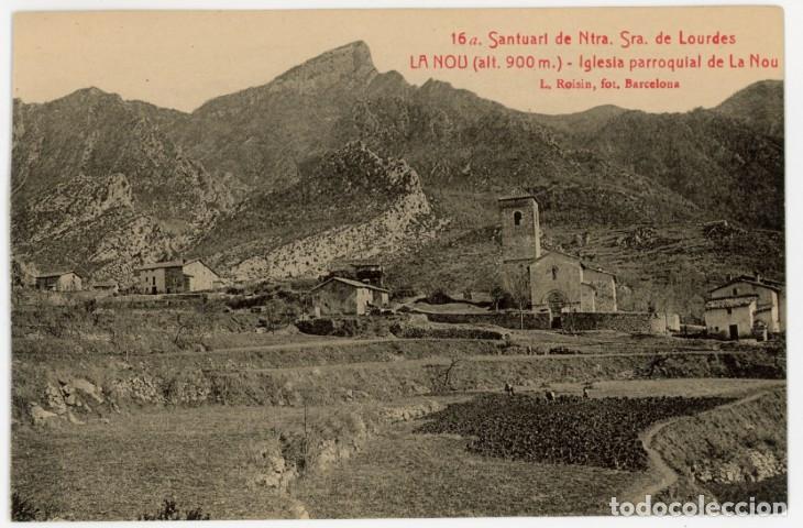 Postales: a11512 La Nou Santuari De Nostra Senyora De Lourdes Iglesia Parroquial De La Nou Roisin N&ordm;16 sc