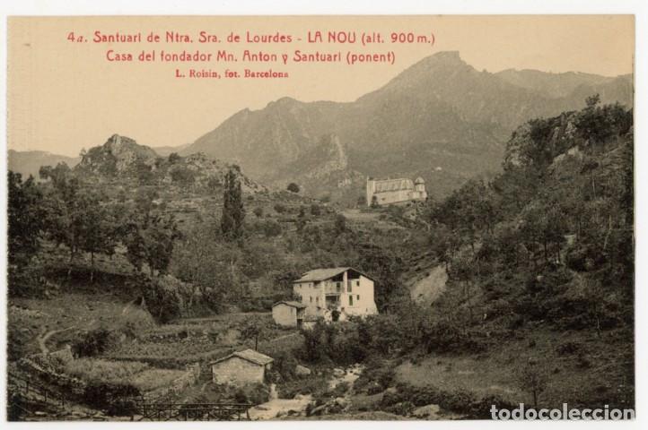 Postales: a11514 La Nou Santuari De Nostra Senyora De Lourdes Casa Del Fondador Y Santuiari Roisin N&ordm;4 sc
