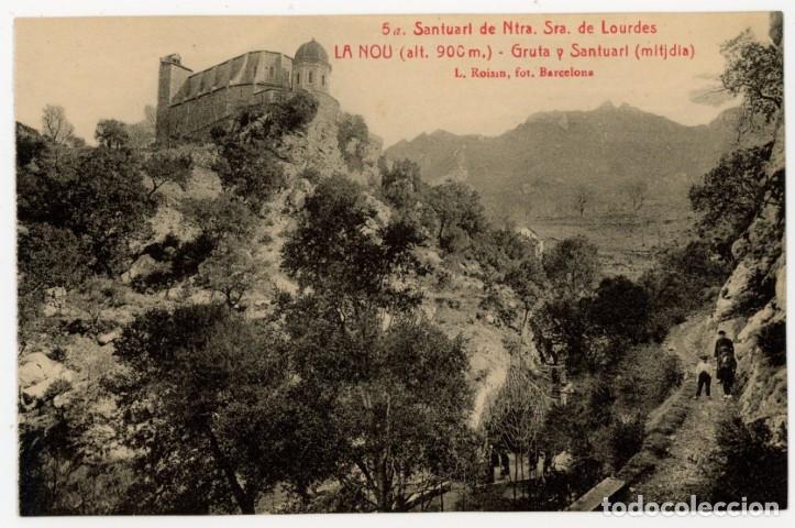 Postales: a11517 La Nou Santuari Ntra Sra De Lourdes Gruta Y Santuari Roisin N&ordm;5 sc