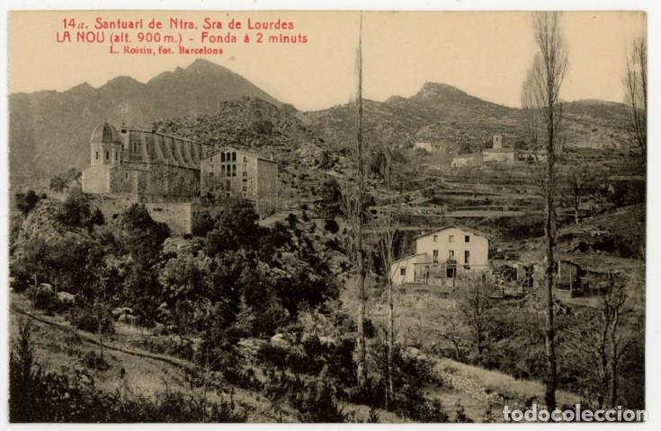 Postales: a11519 La Nou Santuari Ntra Sra De Lourdes Fonfa A 2 Minuts Roisin N&ordm;14 sc