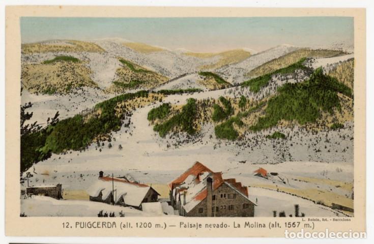 Postales: a11521 La Molina Paisaje Nevado Roisin N&ordm;12 sc