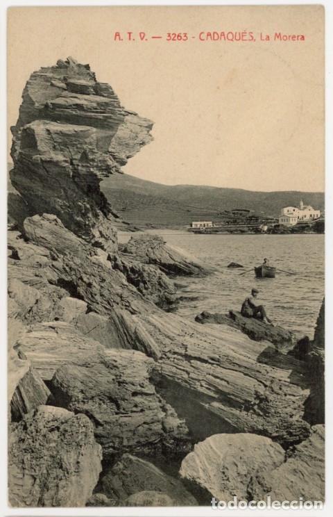 Postales: a11542 Cadaques La Morera Atv N&ordm;3263 circulada 1912