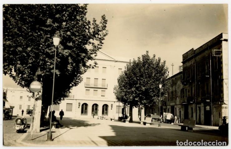 Postales: a11556 Figueres Plaza Calvo Sotelo Prat N&ordm;17 fotografica sc