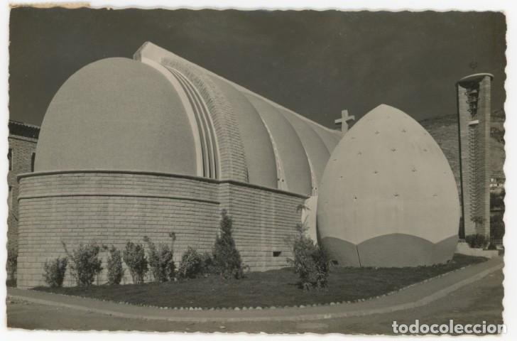 Postales: a11562 Pont De Suert Iglesia Parroquial Eduardo Torroja Ed Oficina Turismo N&ordm;444 fotografica circula