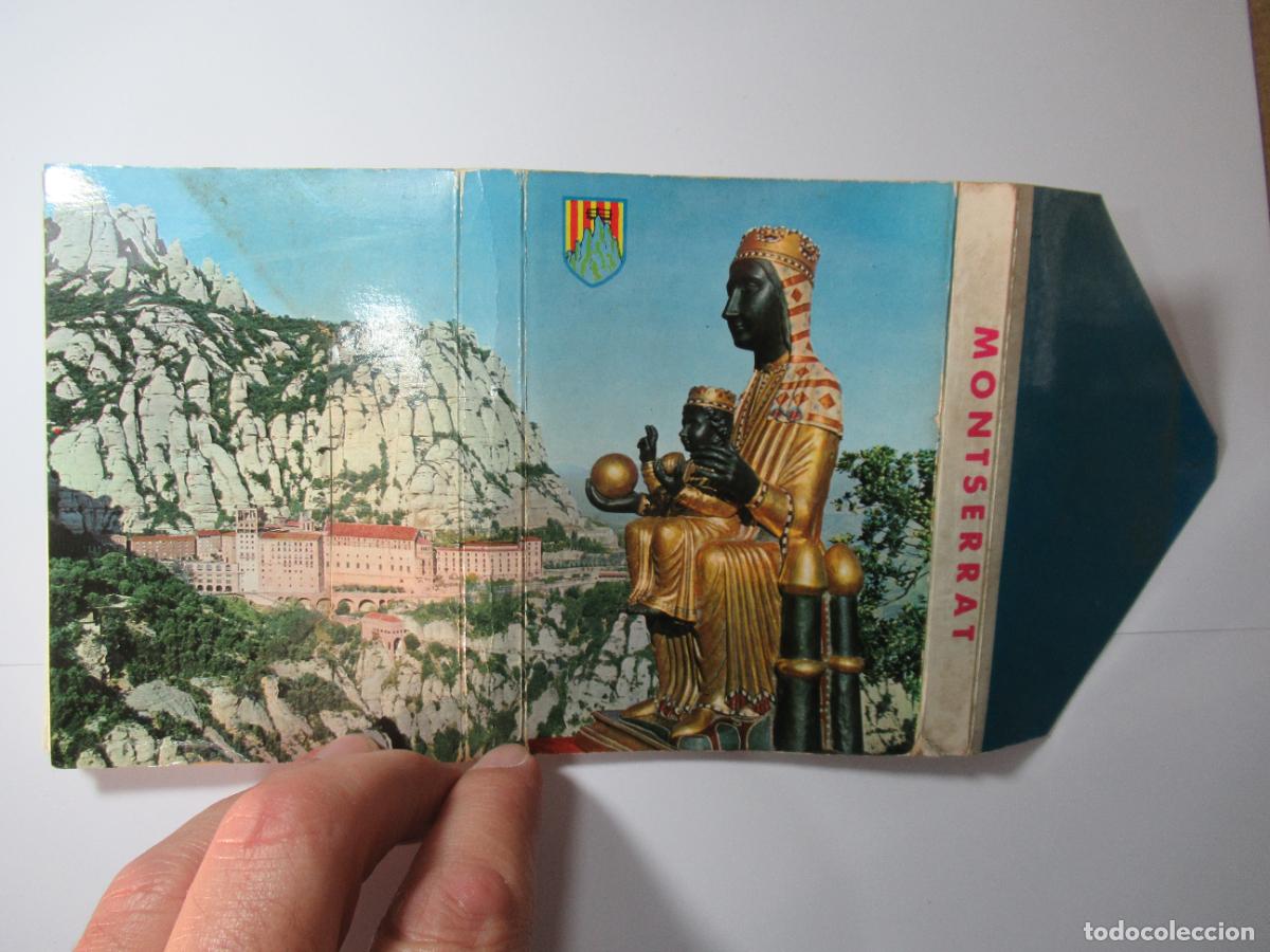 Postales: Bloc Montserrat - 15 mini postales en acorde&oacute;n - Signos humedad y paso del tiempo