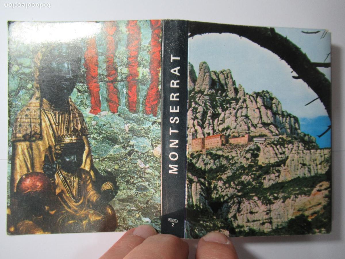 Postales: Bloc Montserrat - 20 mini postales en acorde&oacute;n