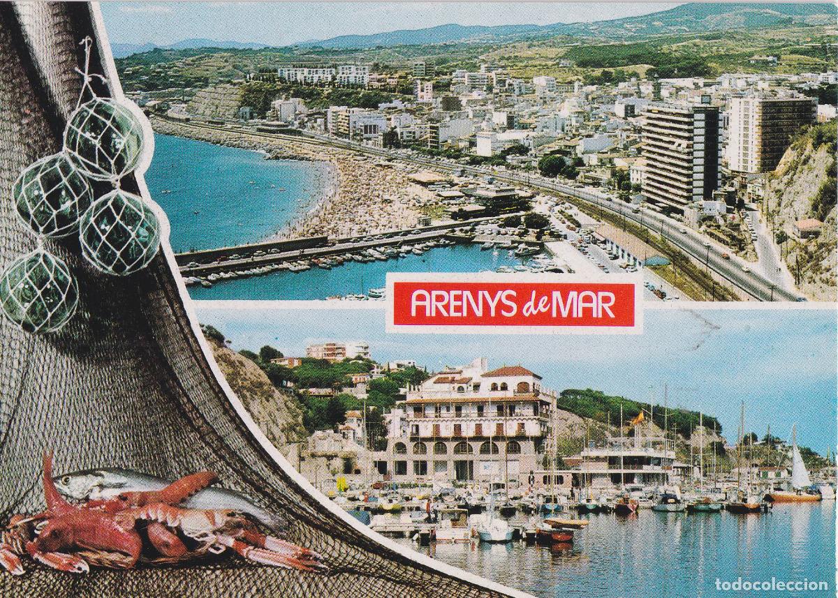 Postales: ARENYS DE MAR (BARCELONA) VARIOS ASPECTOS DE LA CIUDAD - COLECCION PERLA N&ordm;1706 - S/C