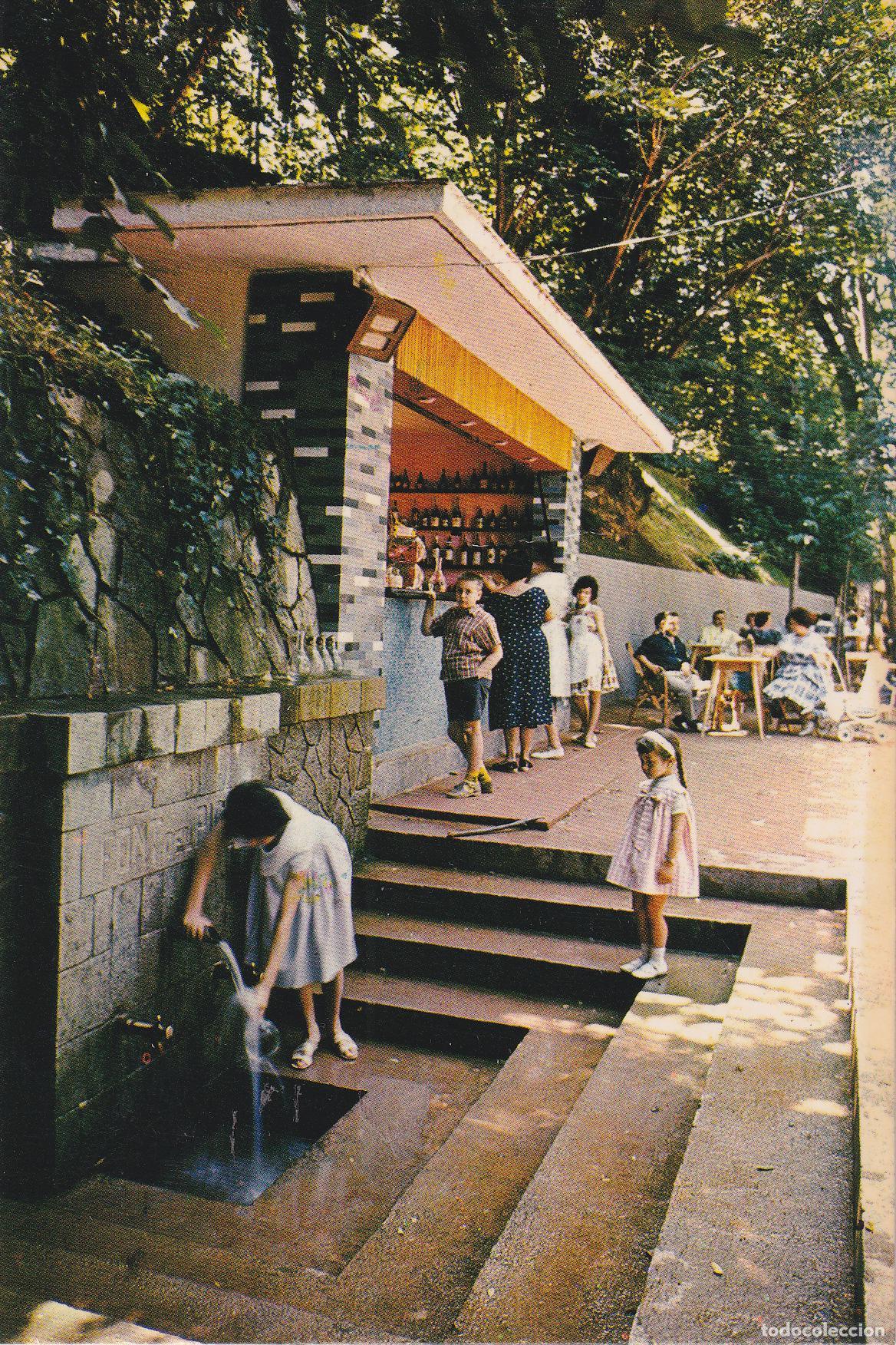 Postales: SANT HILARI SACALM (GIRONA) FUENTE DEL PICO - EDITA FITER - CIRCULADA