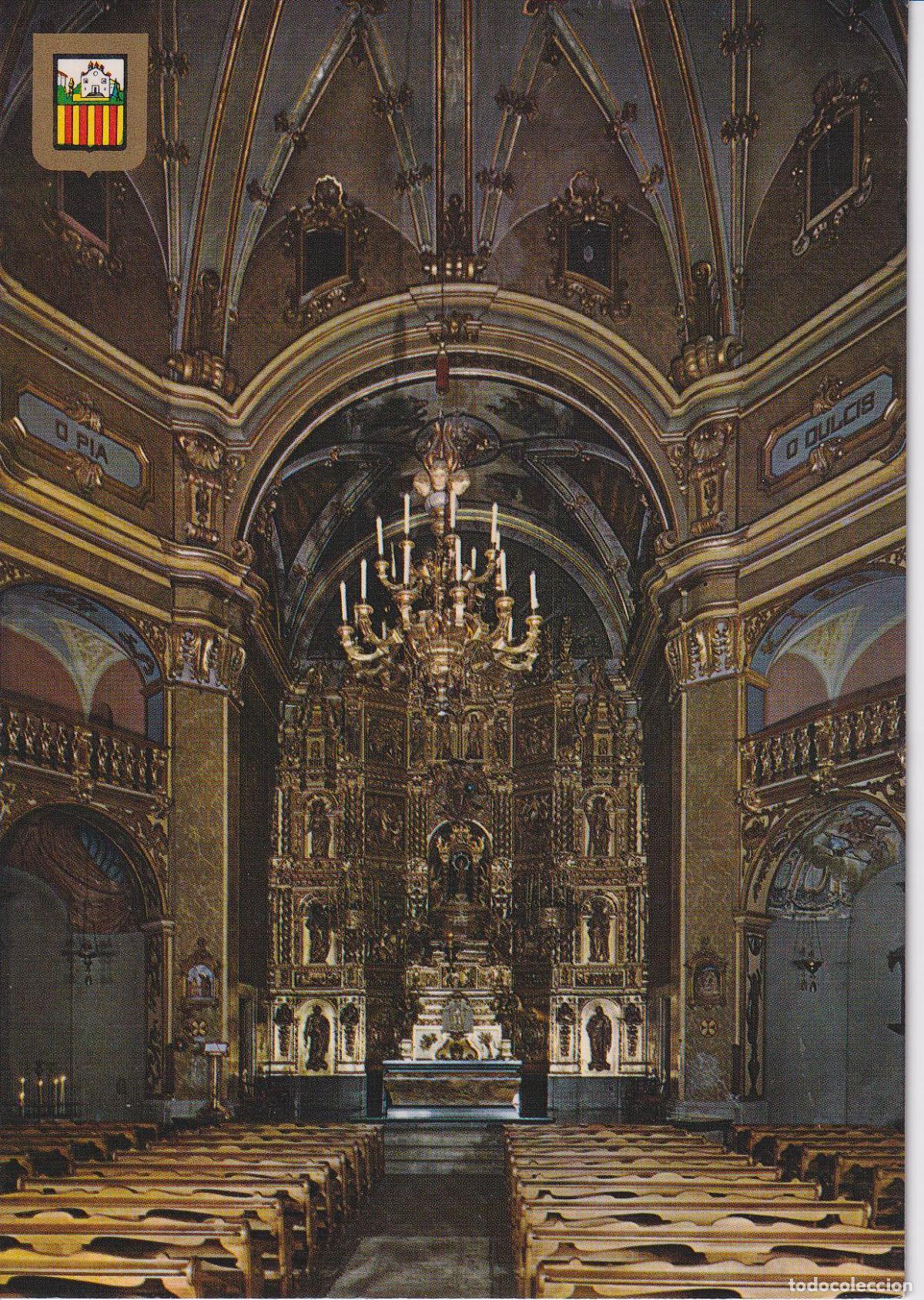 Postales: SANTUARI DE NOSTRA SENYORA DE LA GLEVA I ALTAR - ESCUDO DE ORO N&ordm;2 - S/C