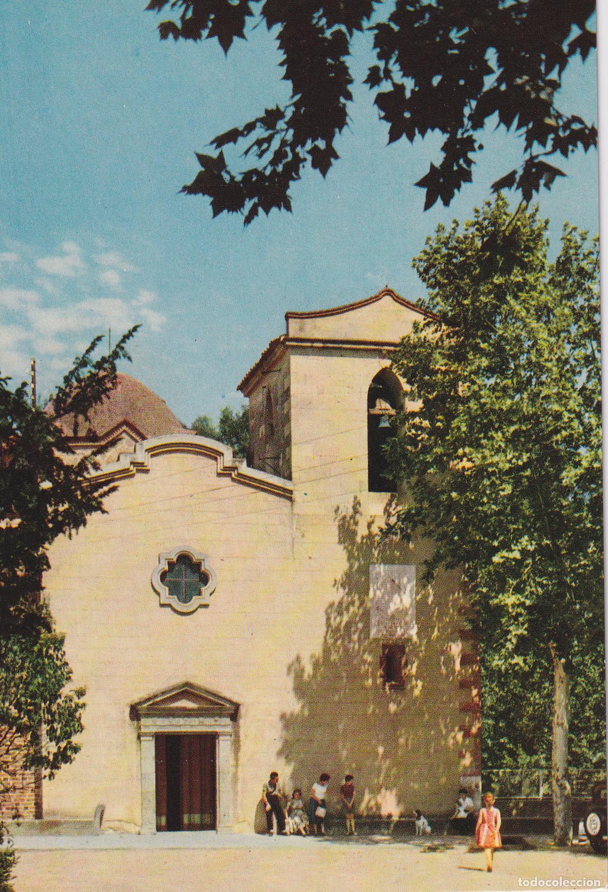 Postales: CALDES DE MONTBUI (BARCELONA) SANTUARIO DE NTRA.SRA.DEL REMEI (FACHADA) - GR&Aacute;FICA MANEN - S/C