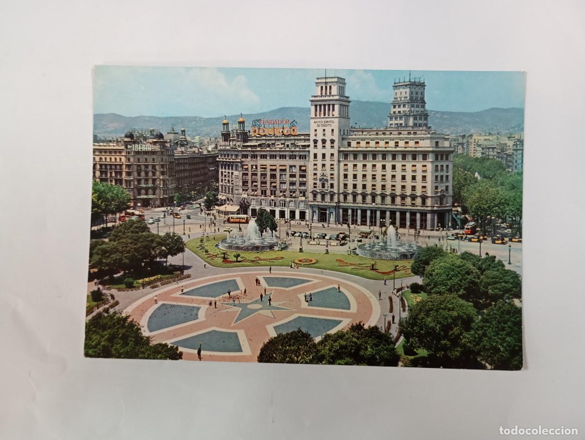 Postales: POSTAL DE BARCELONA. PLAZA CATALUNYA. TDKP30J