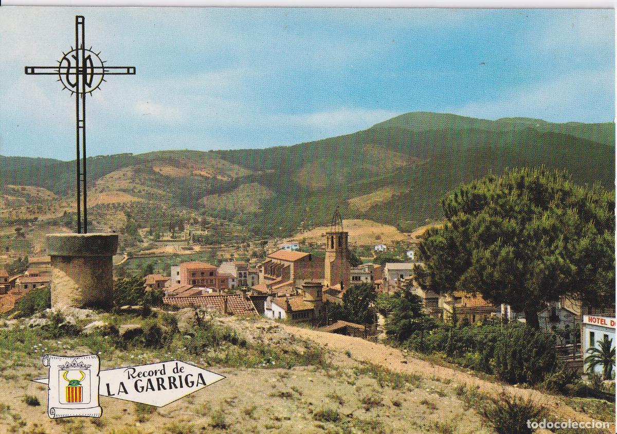 Postales: LA GARRIGA (BARCELONA) RECORD, VISTA PARCIAL - EURO EDICI&Oacute;N - ESCRITA