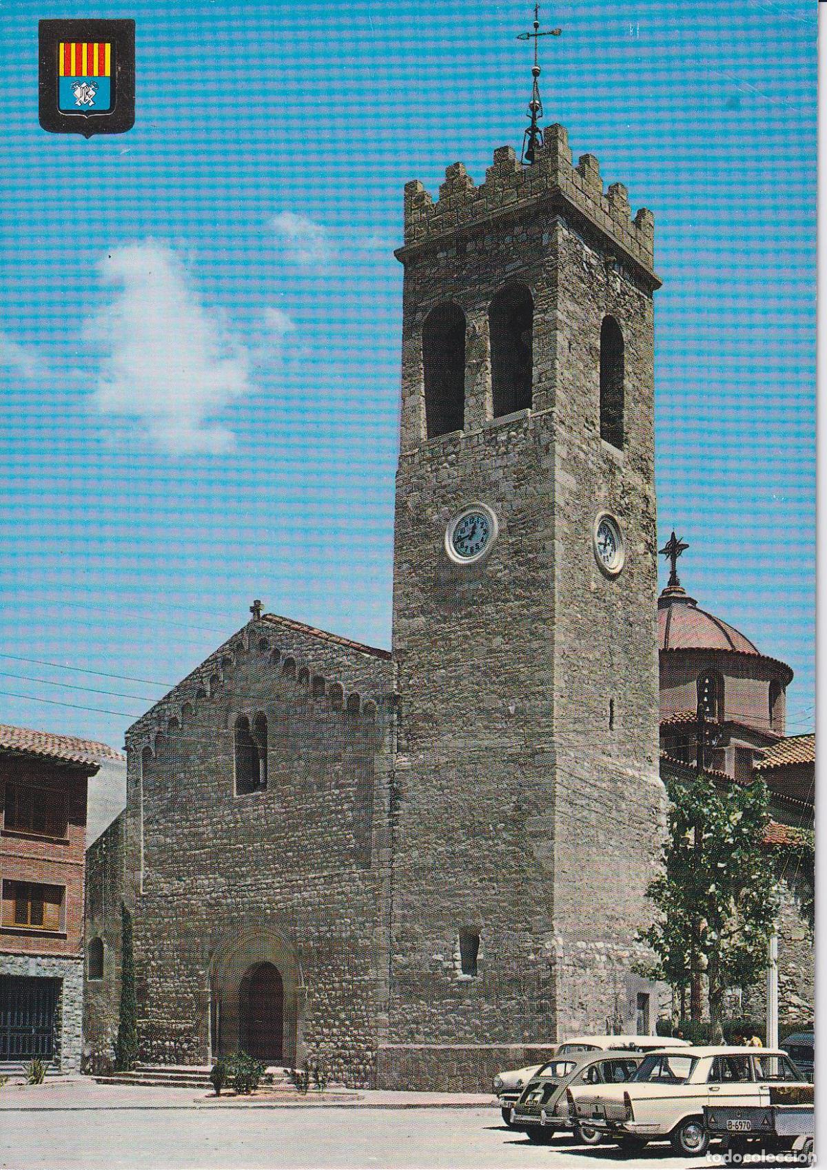 Postales: SANT BOI DE LLOBREGAT (BARCELONA) IGLESIA PARROQUIAL - ESCRITA