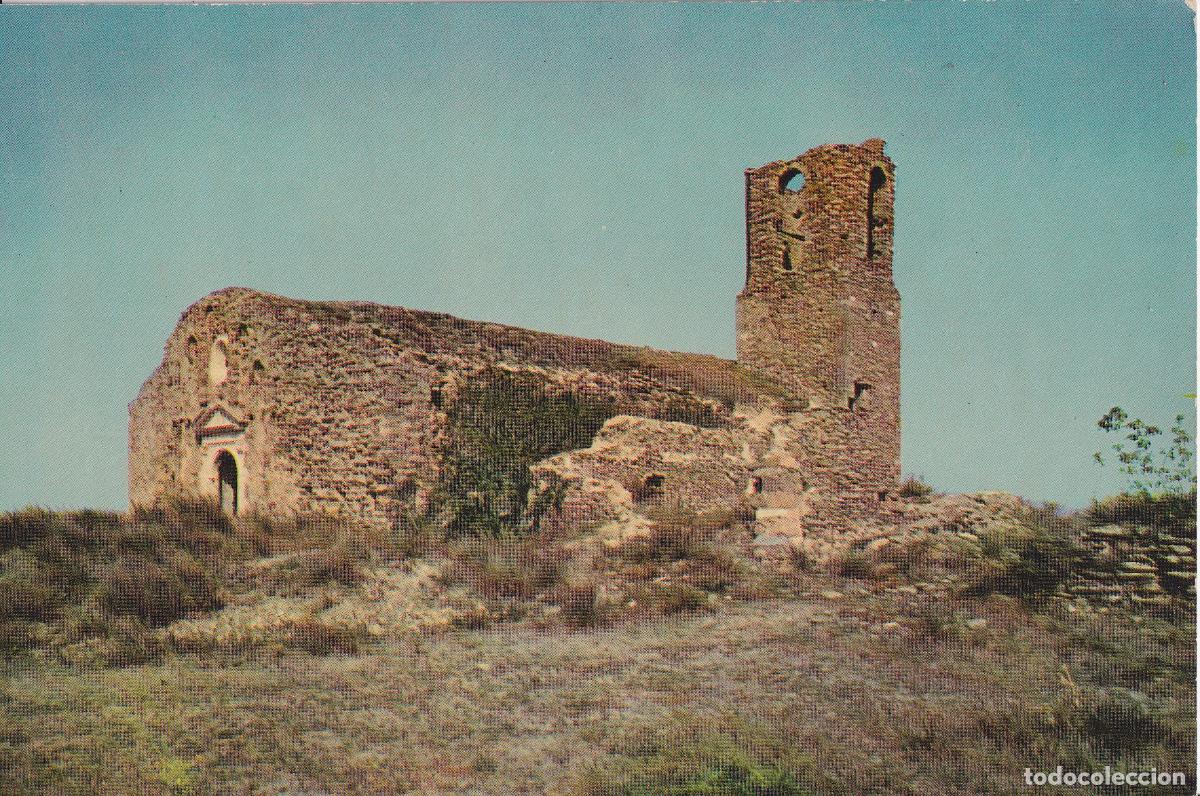 Postales: TONA (BARCELONA) IGLESIA DEL CASTILLO (S.IX) - ED.FOTOCOLOR PL&Agrave; R.G. N&ordm;1 - ESCRITA