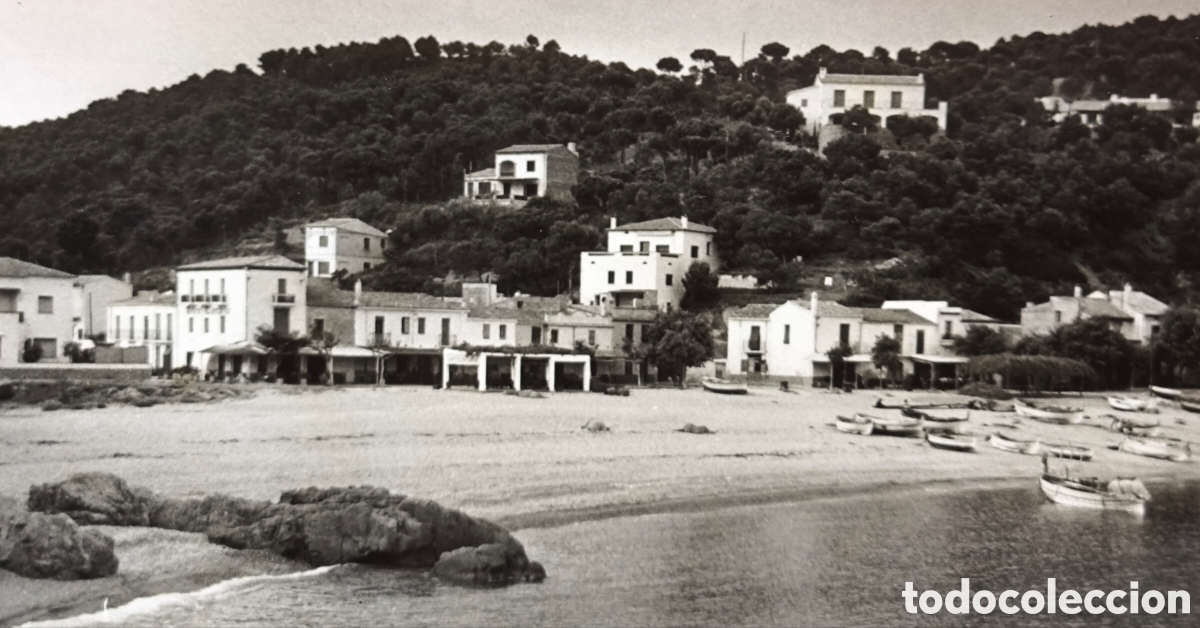 Postales: TAMARIU POSTAL FOTOGR&Aacute;FICA FOTOGRAF&Iacute;A ARXIU CUY&Aacute;S COSTA BRAVA C. 1955
