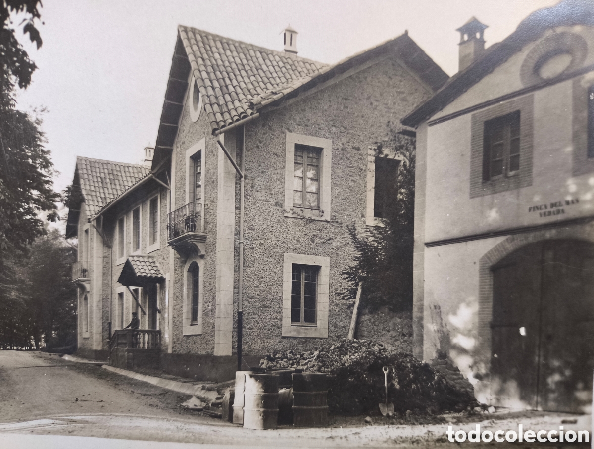 Postales: COL&Ograve;NIA TEXTIL SALOU LES MASIES DE RODA POSTAL FOTOGR&Aacute;FICA OSONA C. 1915