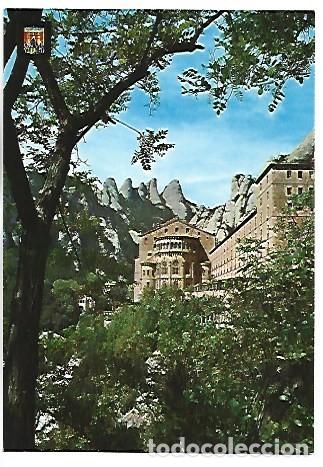 Postales: ABSIDA DE LA BASILICA - PRESBYTERY OF THE BASILICA.- MONTSERRAT / BARCELONA