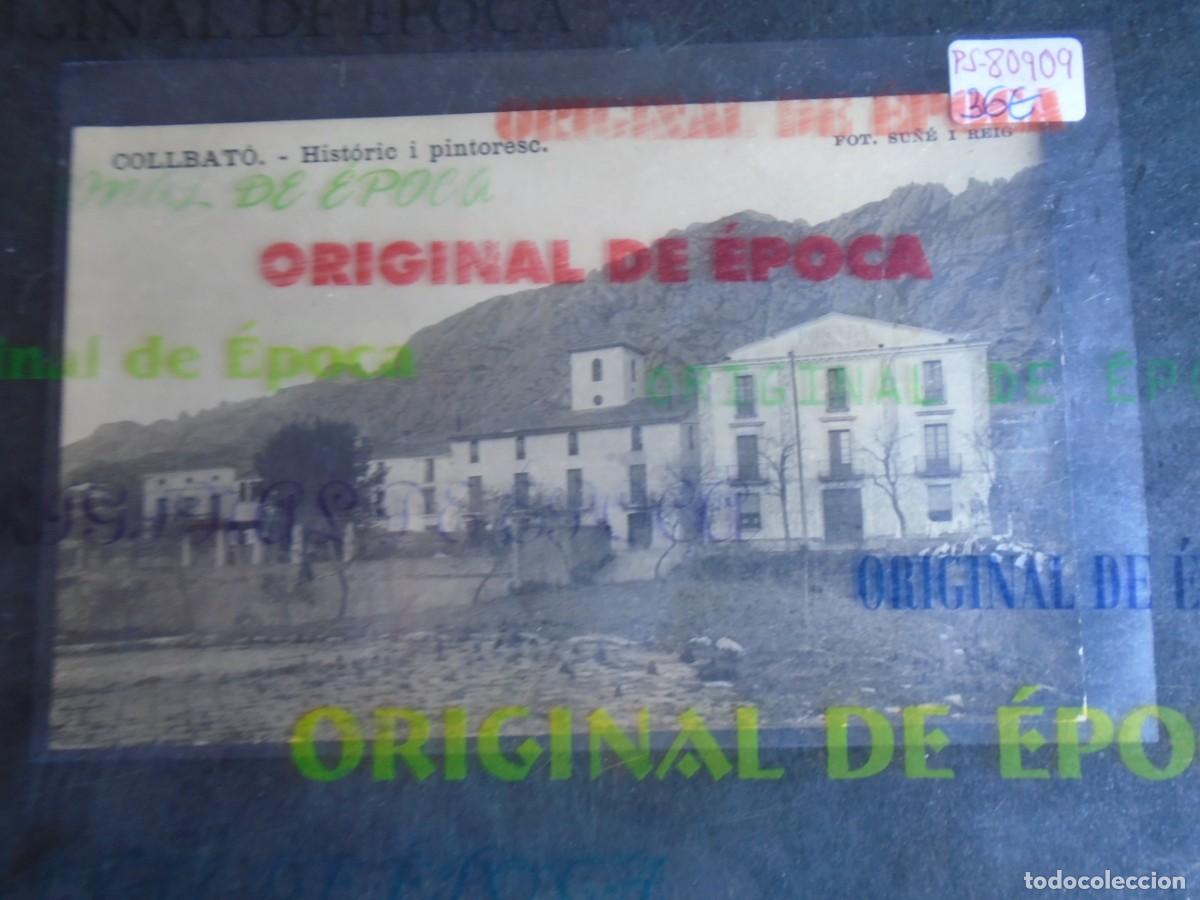 Postales: (PS-80909)POSTAL FOTOGRAFICA DE COLLBATO(BARCELONA)-HISTORIC Y PINTORESC.FOTO SU&Ntilde;E I REIG