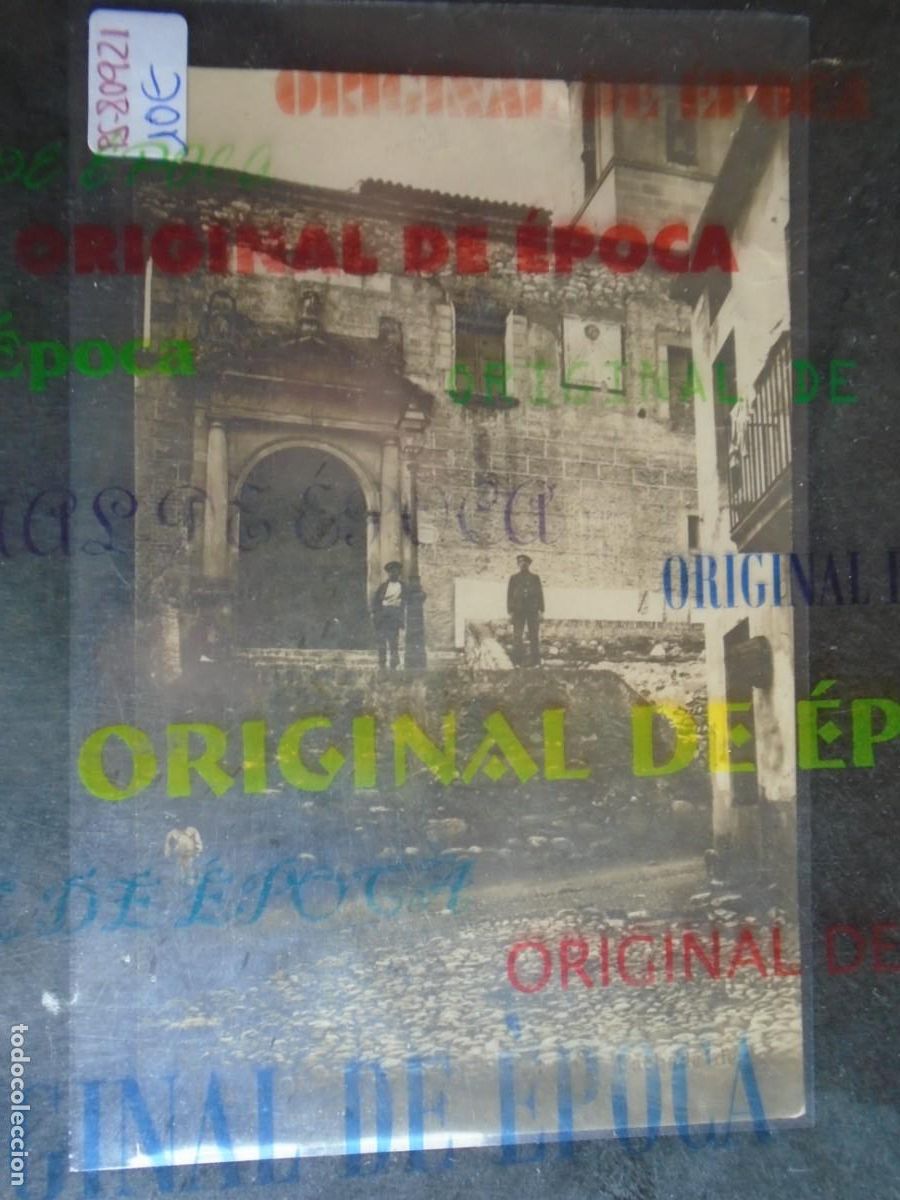 Postales: (PS-80921)POSTAL FOTOGRAFICA DE OLESA DE MONTSERRAT-FACHADA DE LA IGLESIA PARROQUIAL.J.B.N&ordm;3