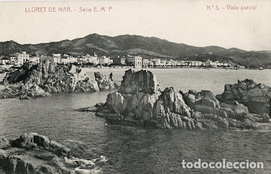 Postales: Postal de Lloret de Mar s&eacute;rie EMP n&ordm;3 Vista Parcial