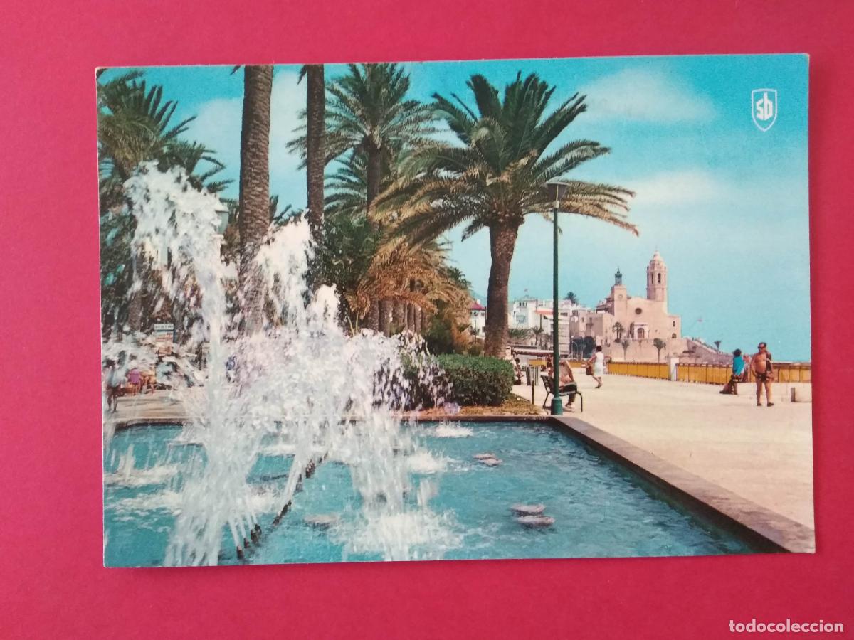 Postales: ANTIGUA TARJETA POSTAL , CATALU&Ntilde;A CATALUNYA , BARCELONA , SITGES