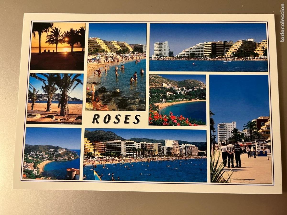 Postales: postal Roses Girona sin circular - Foto 1