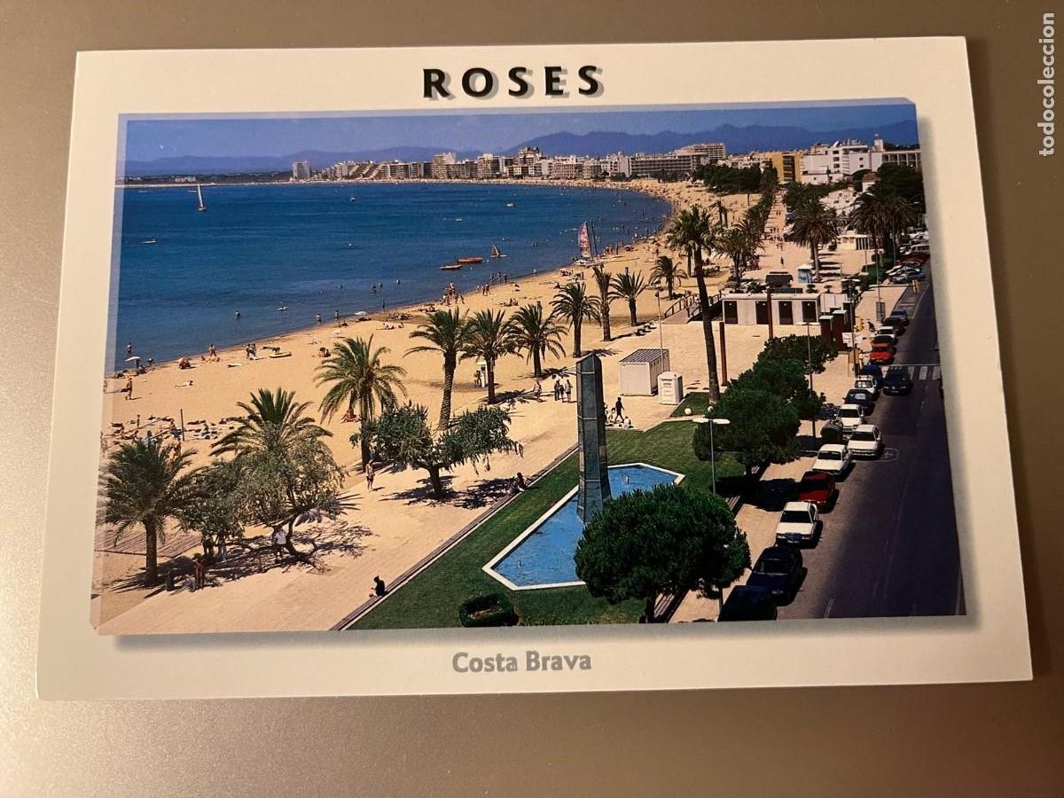 Postales: postal Roses Girona sin circular