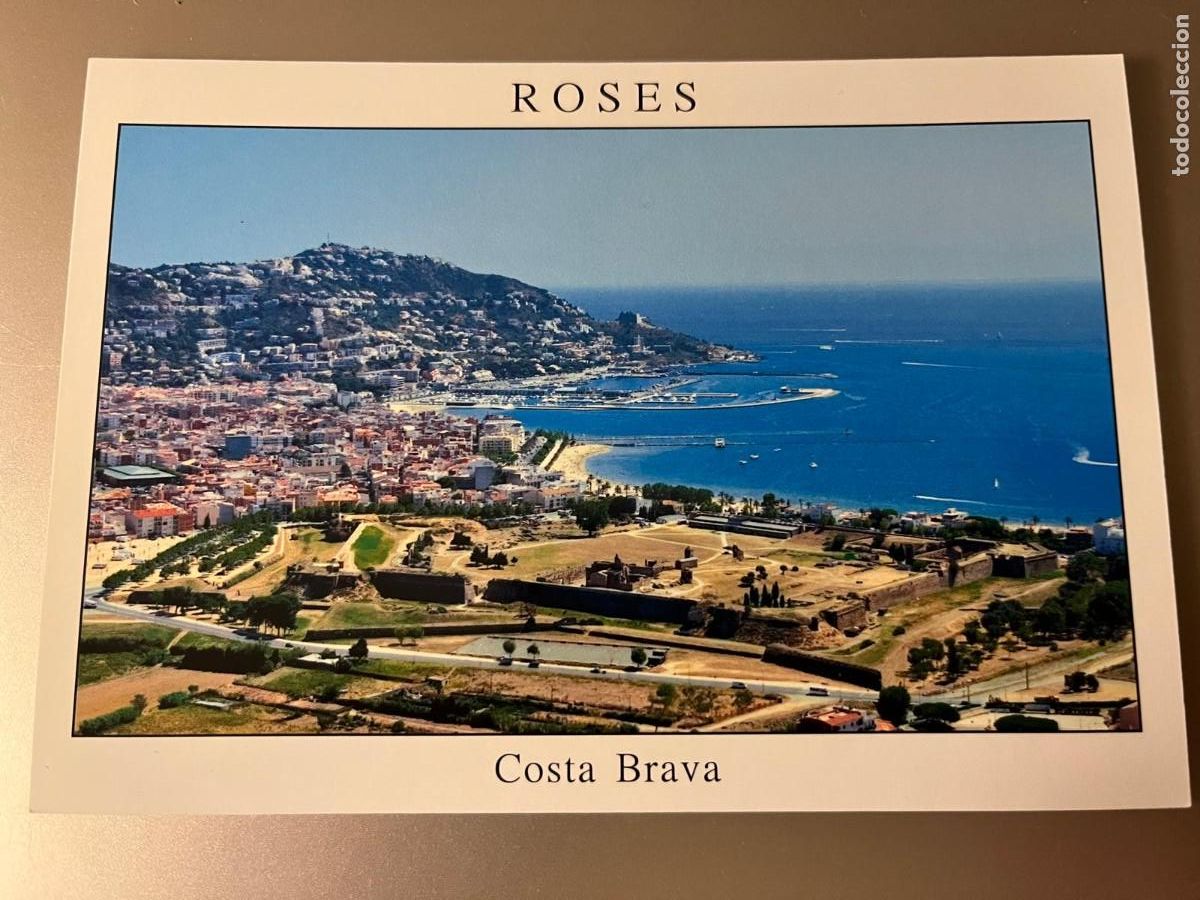 Postales: postal Roses Girona sin circular