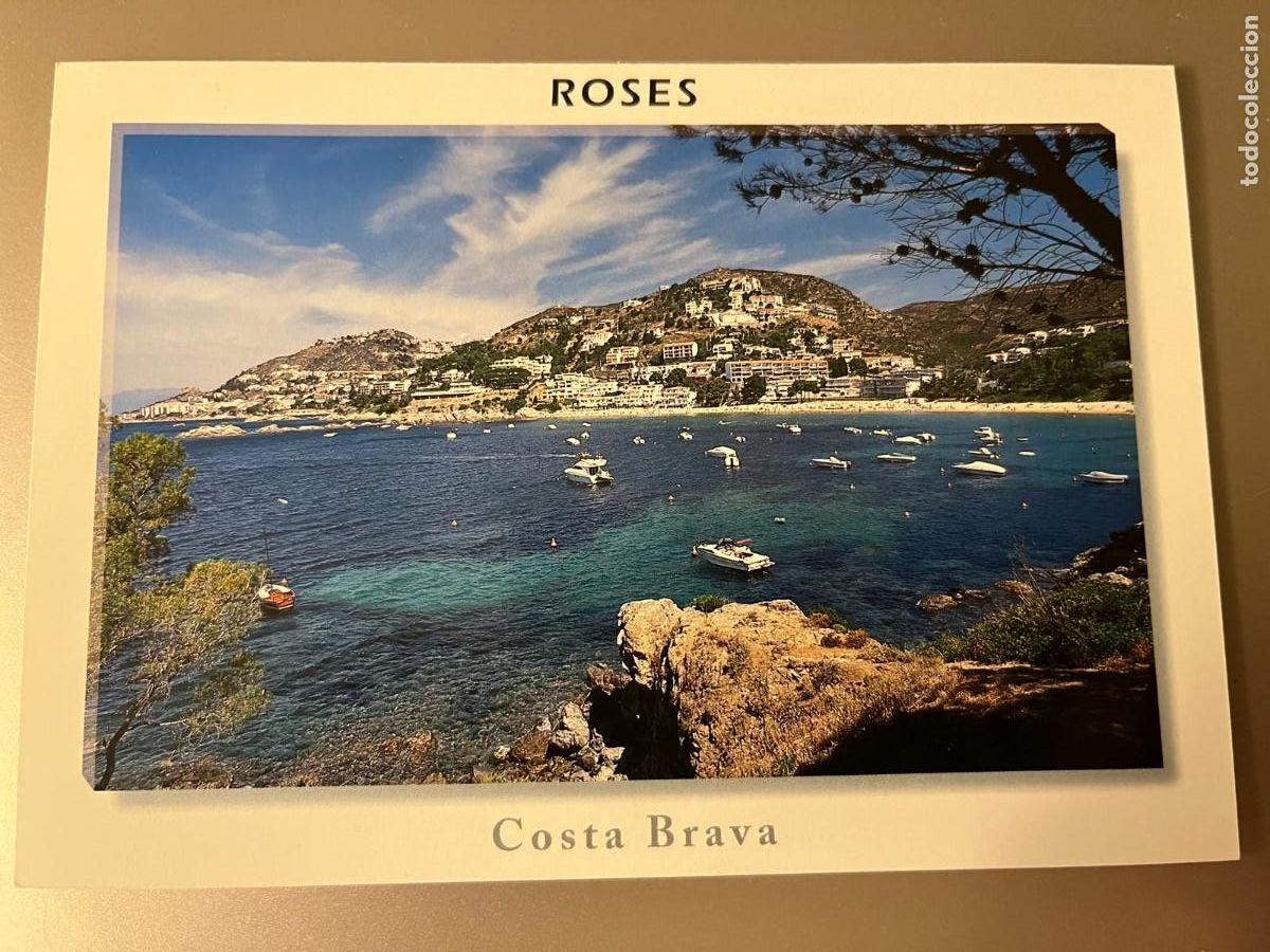 Postales: postal Roses Girona sin circular