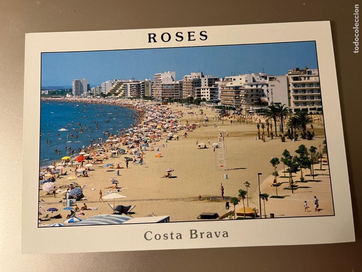 Postales: postal Roses Girona sin circular