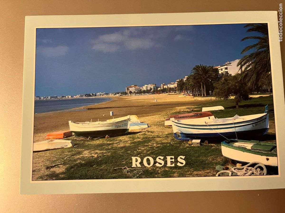 Postales: postal Roses Girona sin circular