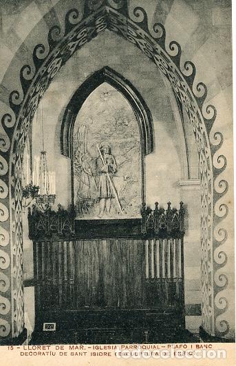 Postales: 15 - Lloret de Mar Iglesia Parroquial