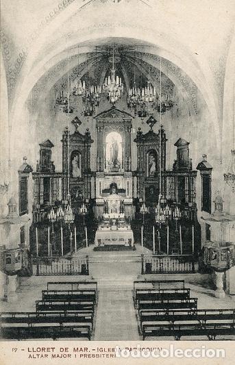 Postales: 17 - Lloret de Mar - Iglesia Parroquial