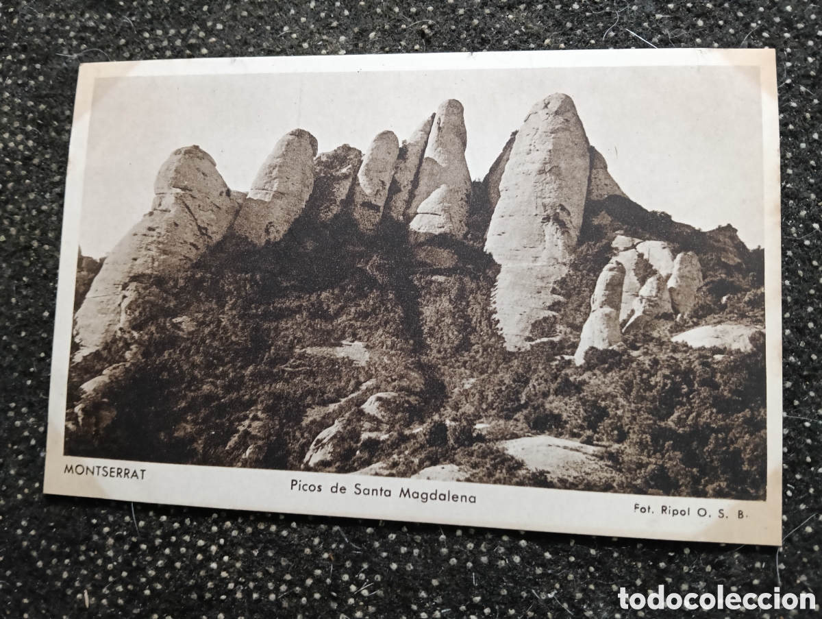 Postales: Montserrat Picos de Santa Magdalena, foto Ripol
