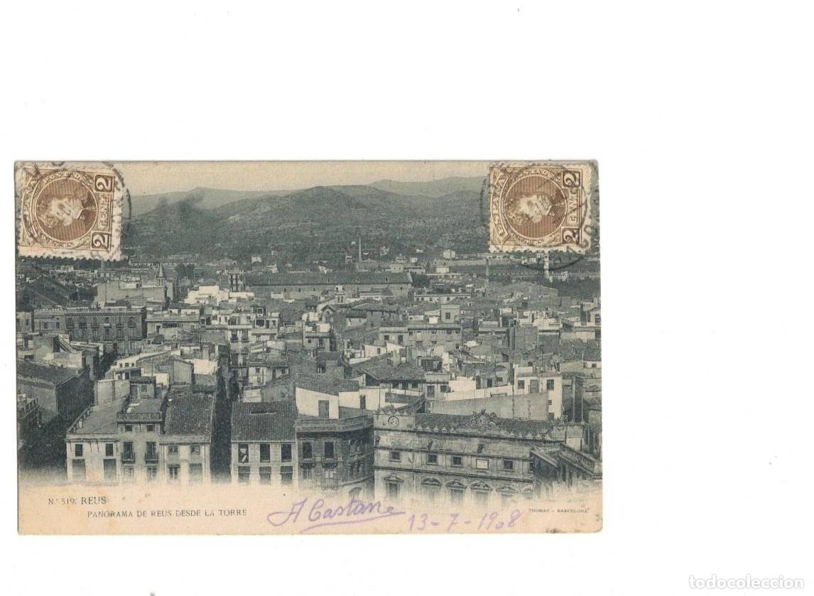 Postales: REUS. PANORAMA DESDE LA TORRE. 519 THOMAS - Foto 1