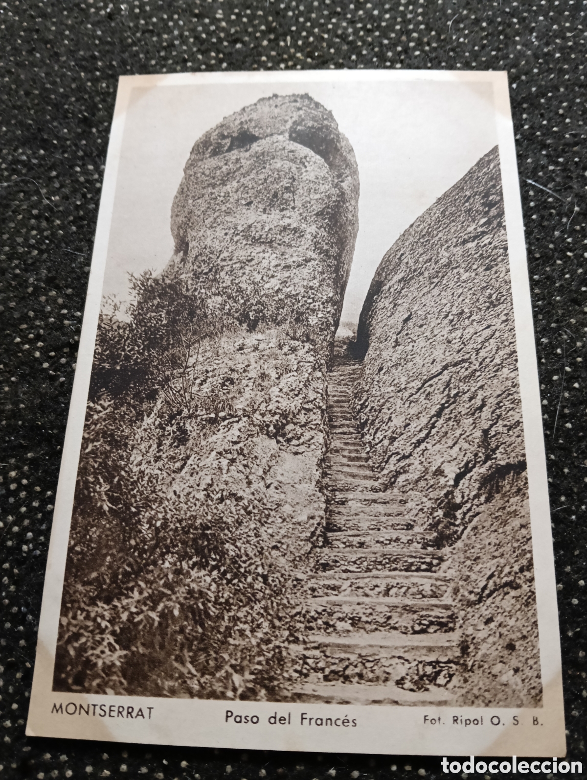 Postales: Montserrat, Paso del Franc&eacute;s, foto Ripol