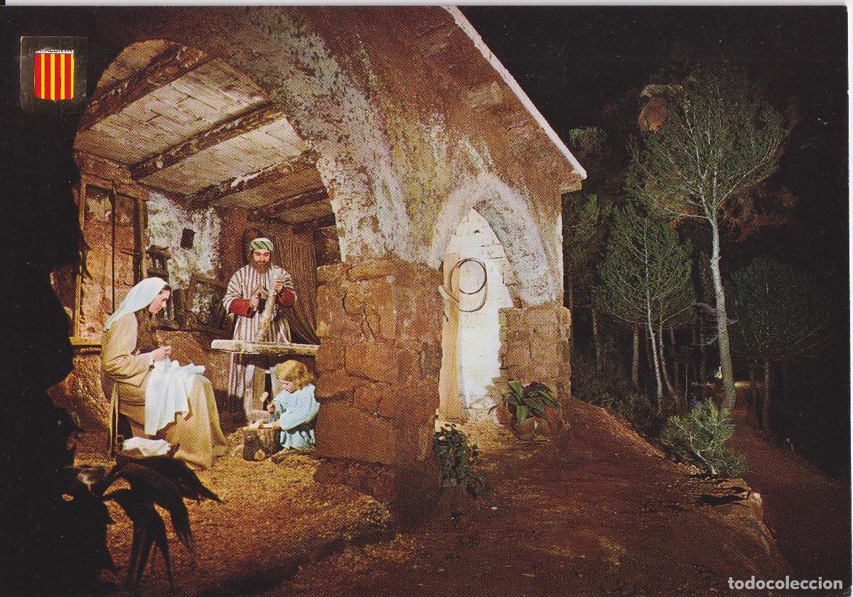 Postales: CORBERA DE LLOBREGAT, PESSEBRE VIVENT, VIDA DE FAMILIA A NAZARET &ndash; ESCUDO DE ORO N&ordm;1900/5 &ndash; S/C