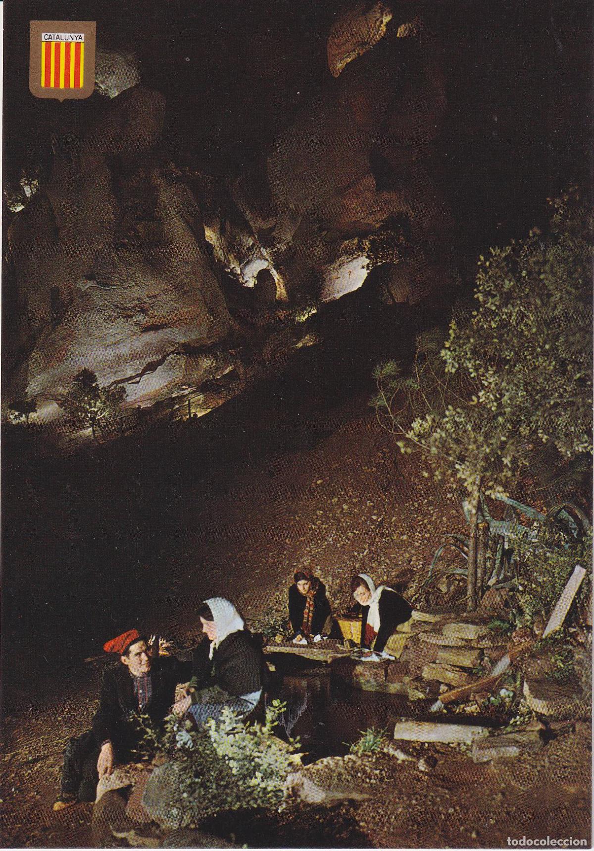 Postales: CORBERA DE LLOBREGAT, PESSEBRE VIVENT, ESCENA DE LA FONT &ndash; ESCUDO DE ORO N&ordm;3 &ndash; S/C