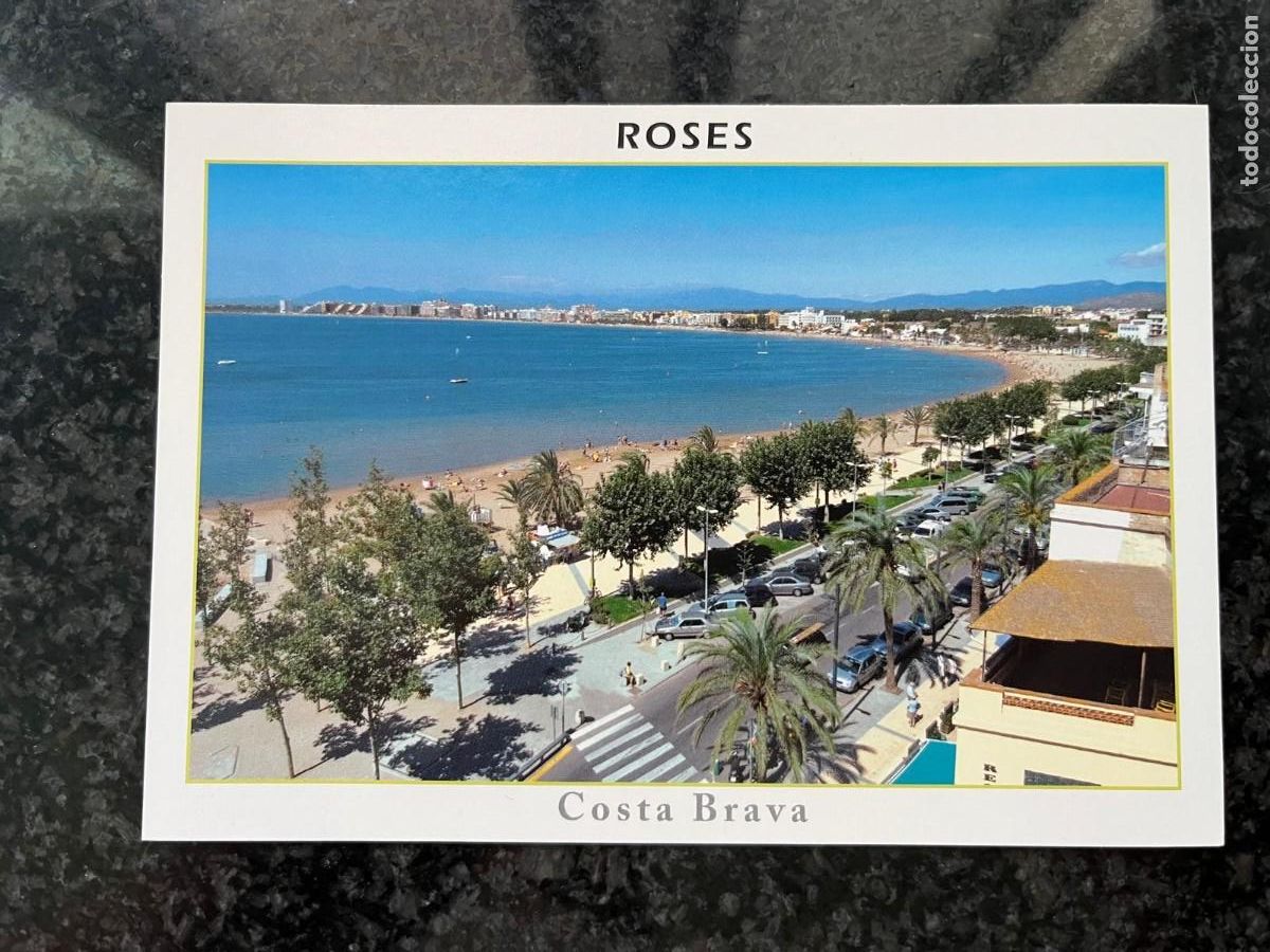 Postales: postal Roses Girona sin circular