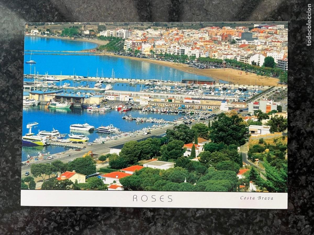 Postales: postal Roses Girona sin circular