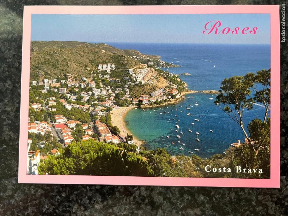 Postales: postal Roses Girona sin circular