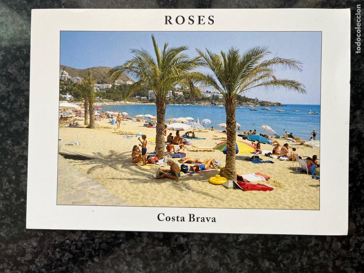 Postales: postal Roses Girona sin circular