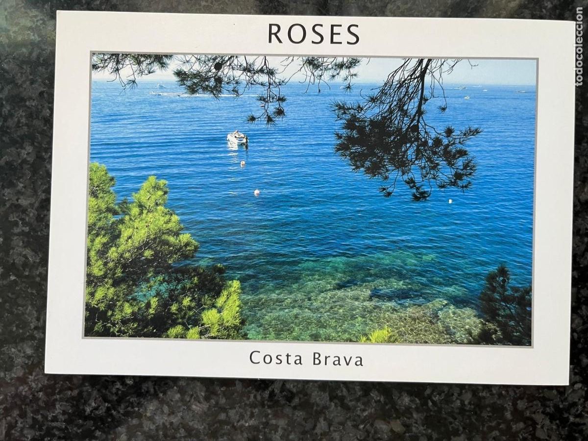 Postales: postal Roses Girona sin circular