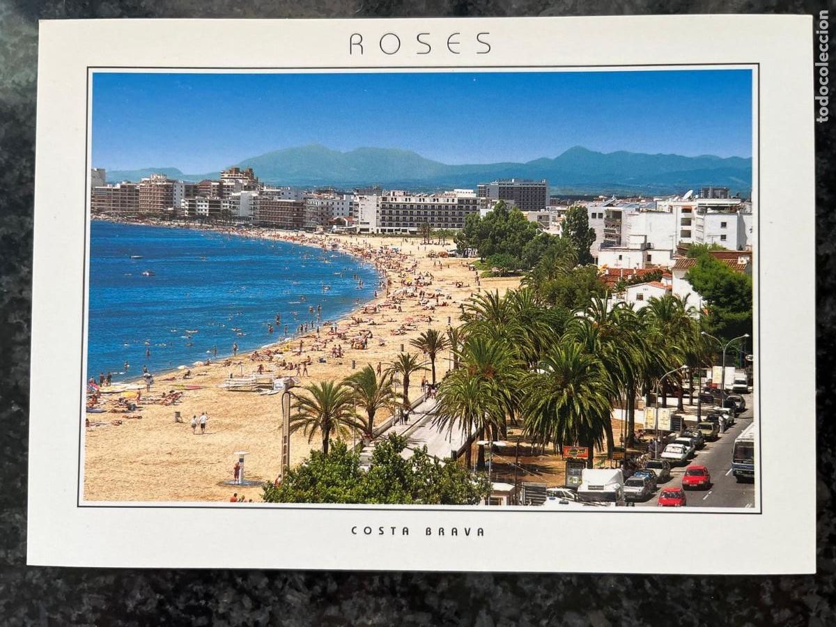 Postales: postal Roses Girona sin circular