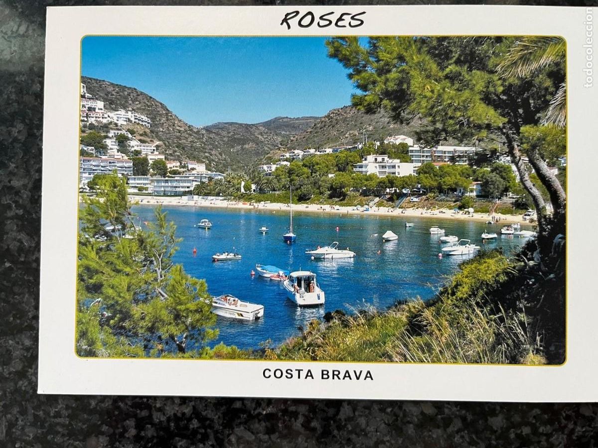 Postales: postal Roses Girona sin circular
