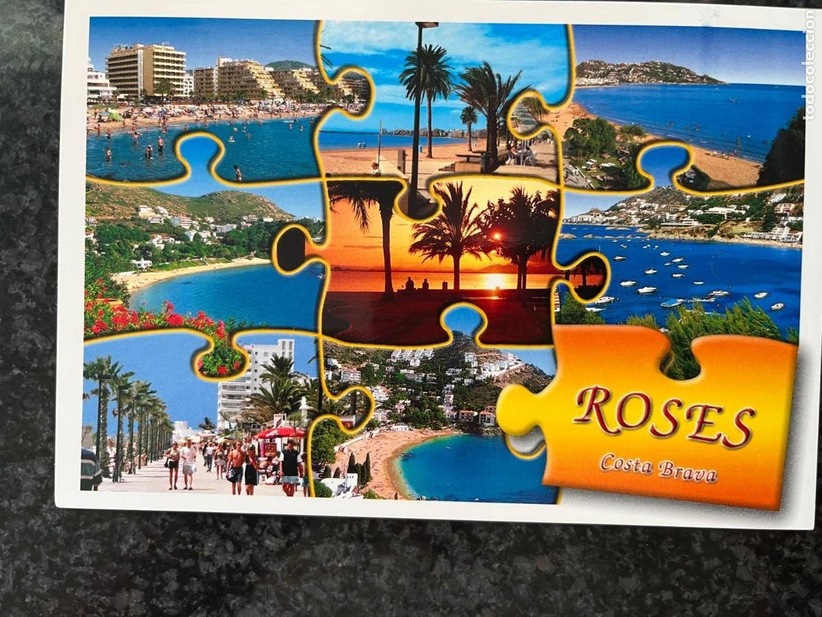 Postales: postal Roses Girona sin circular